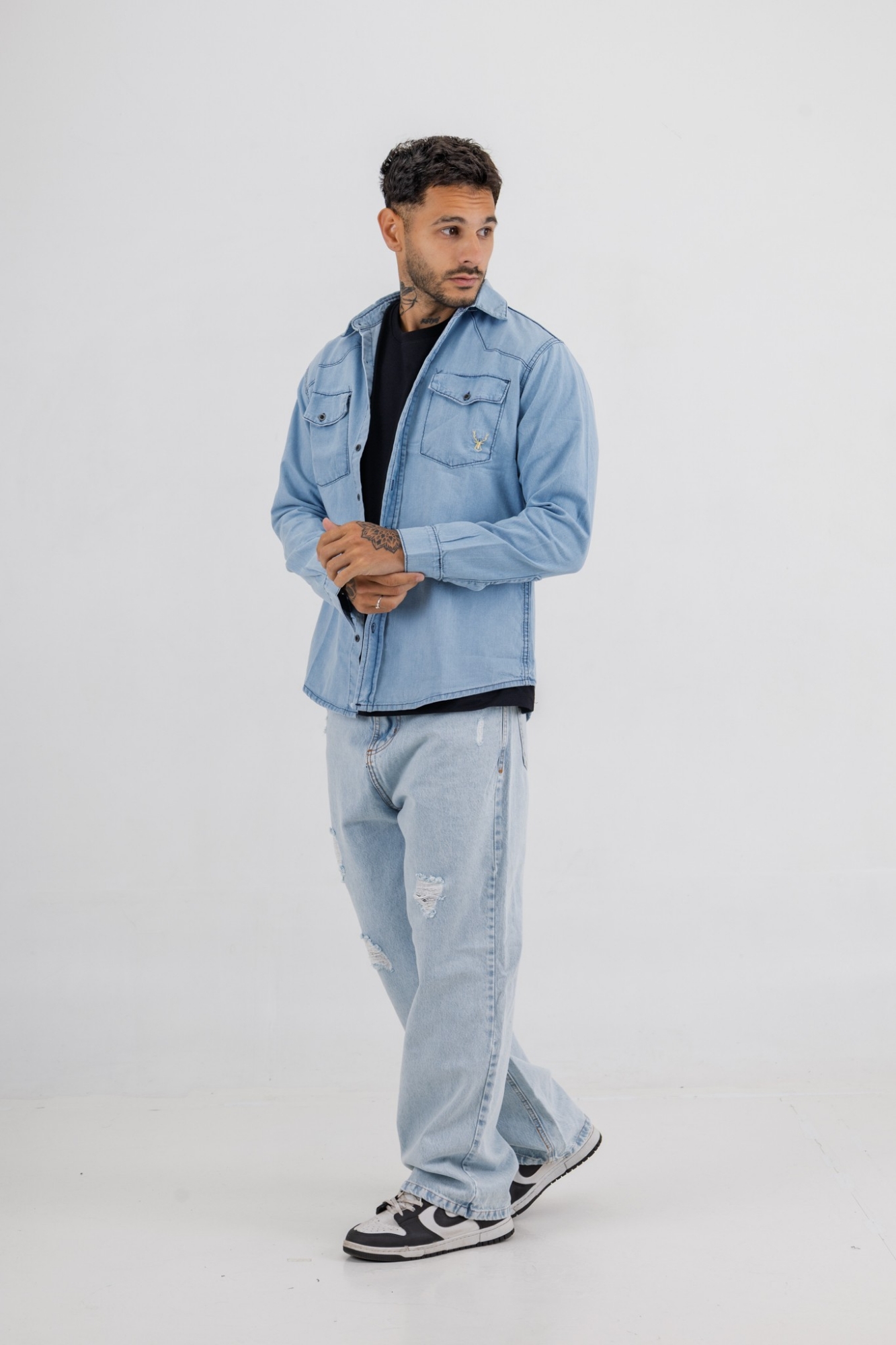 Camisa de Jeans de Hombre - Imagen 8