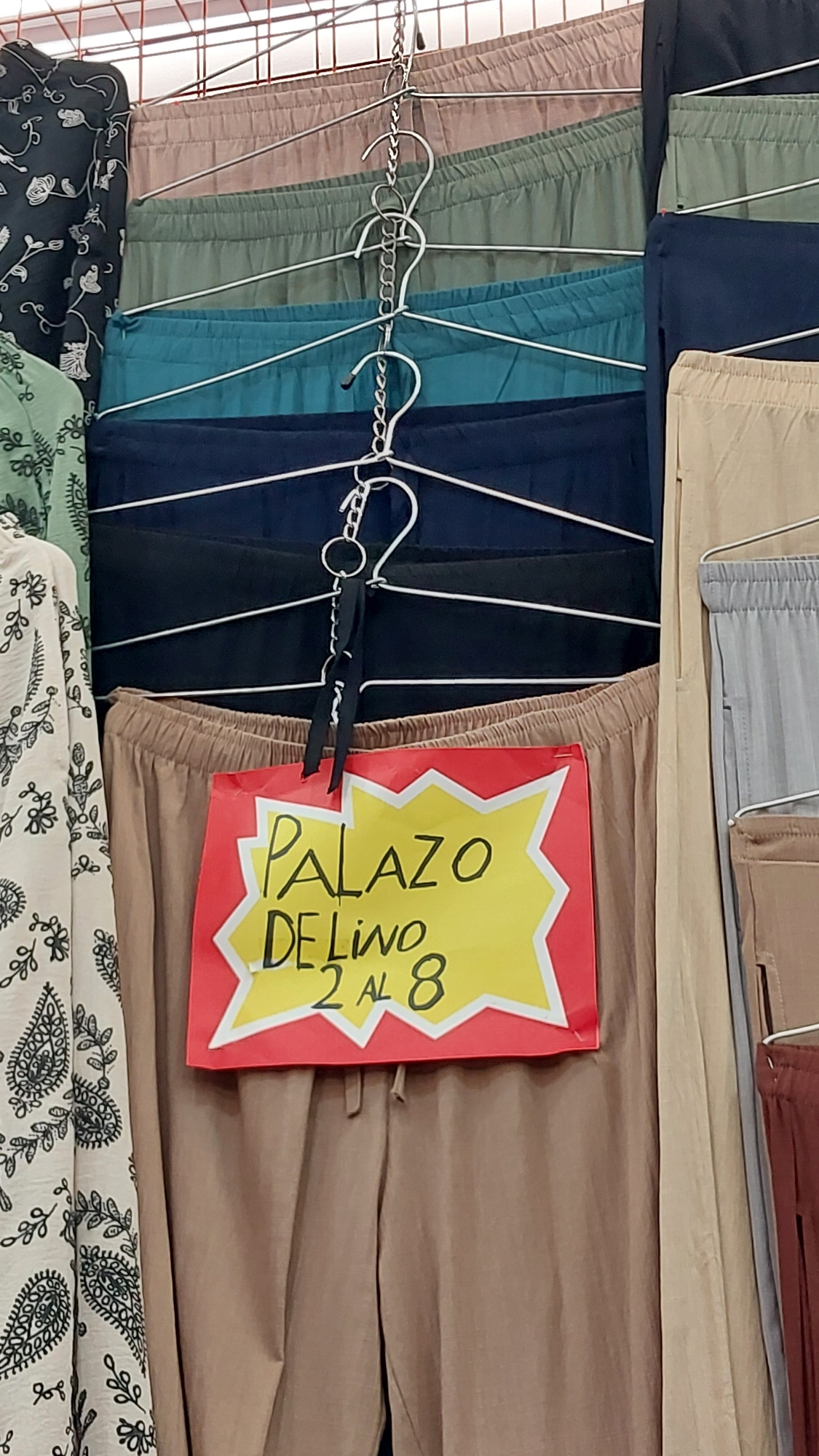 Palazo de Lino con Espandex - Imagen 3