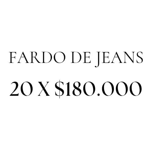 Fardo de 20 Jeans