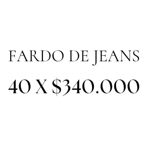 Fardo de 40 Jeans