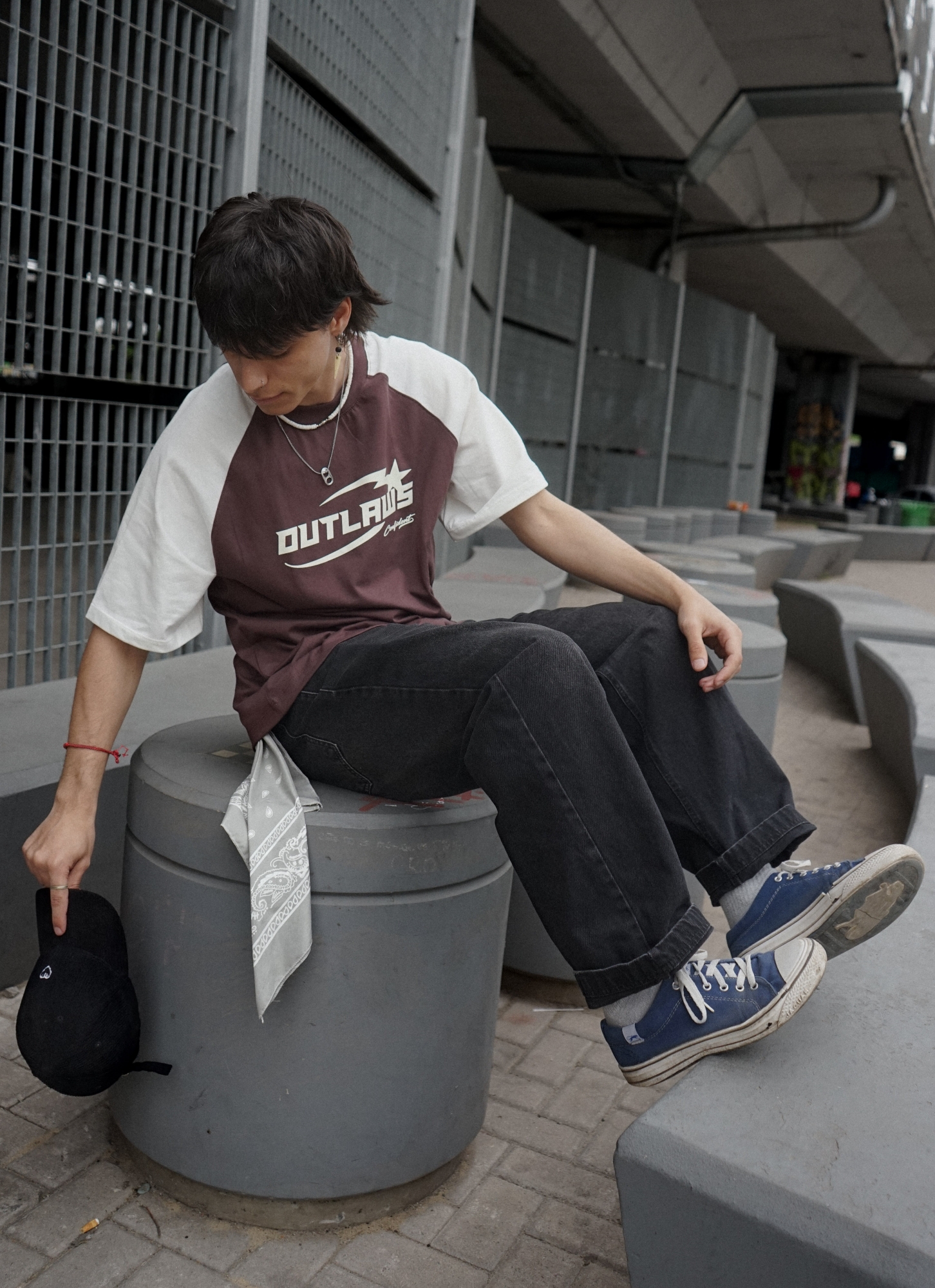 Remera Oversize Manga Ranglan - Imagen 3