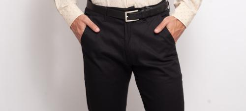 Pantalones de Vestir Corte Chino