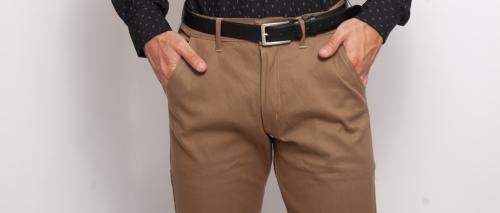 Pantalones de Vestir Corte Chino - Miniatura 3