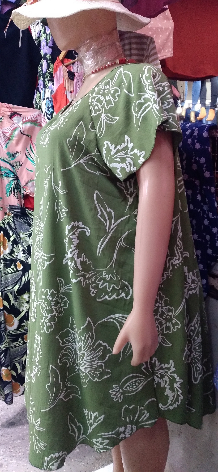 Vestido Cey Puffing Talles Especiales - Imagen 3