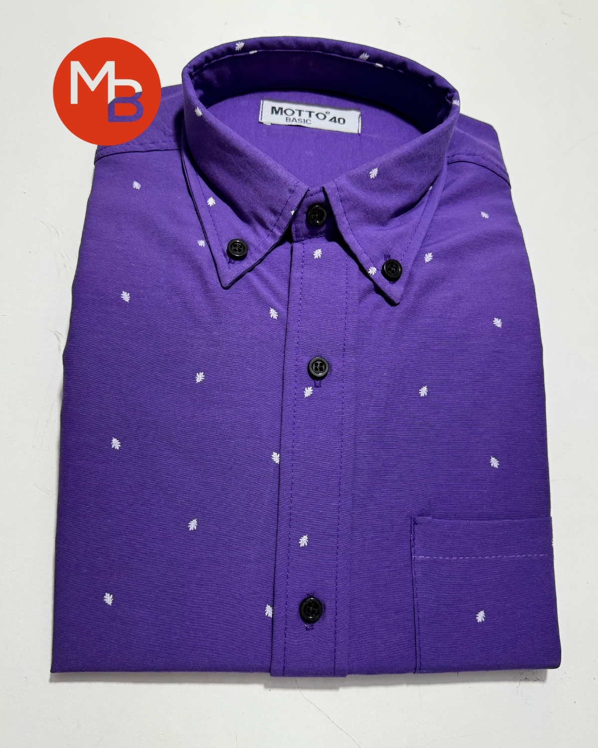 Camisa Clasica Rígida a Pintitas Hombre - 4.jpg