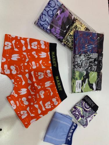 60 Marey Boxer Niños Pack X3 Algodón Estampado