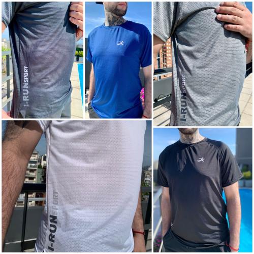 Remera.  I- Run. De. Hombre ( Tela. Drifif)