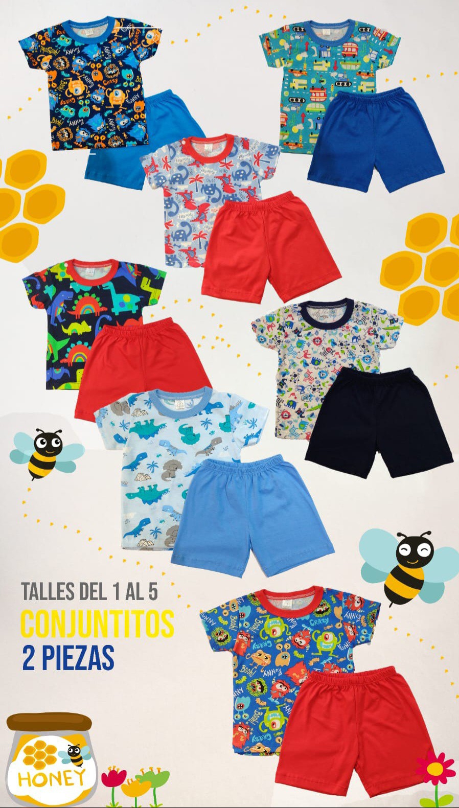 Conjunto Algodon Estampado - Imagen 2