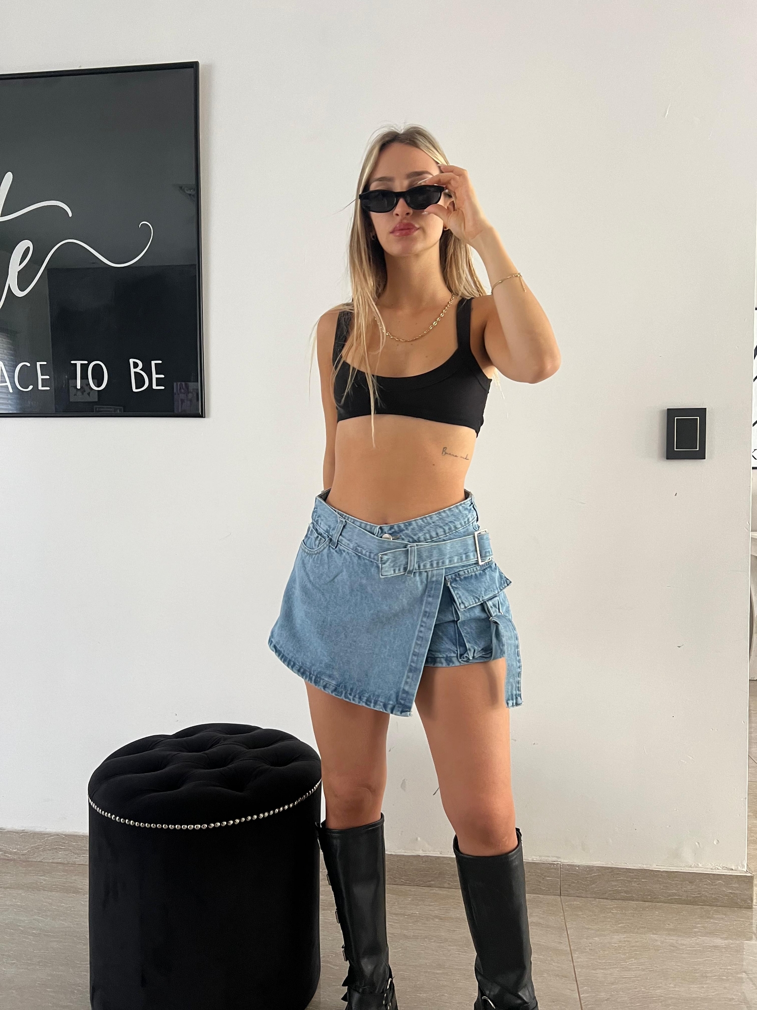 Shorts Pollera Zaira - Imagen 3