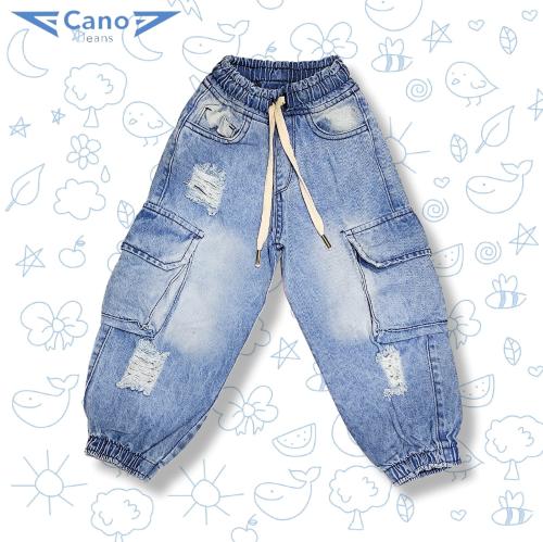 Jogger Cargo Celeste Niño