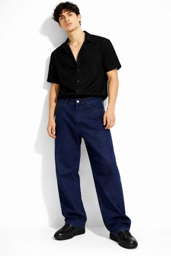 Jean Baggy Hombre Pantalón Largo Ancho Denim Bolsillos Caballero Mayoristas Hotsale