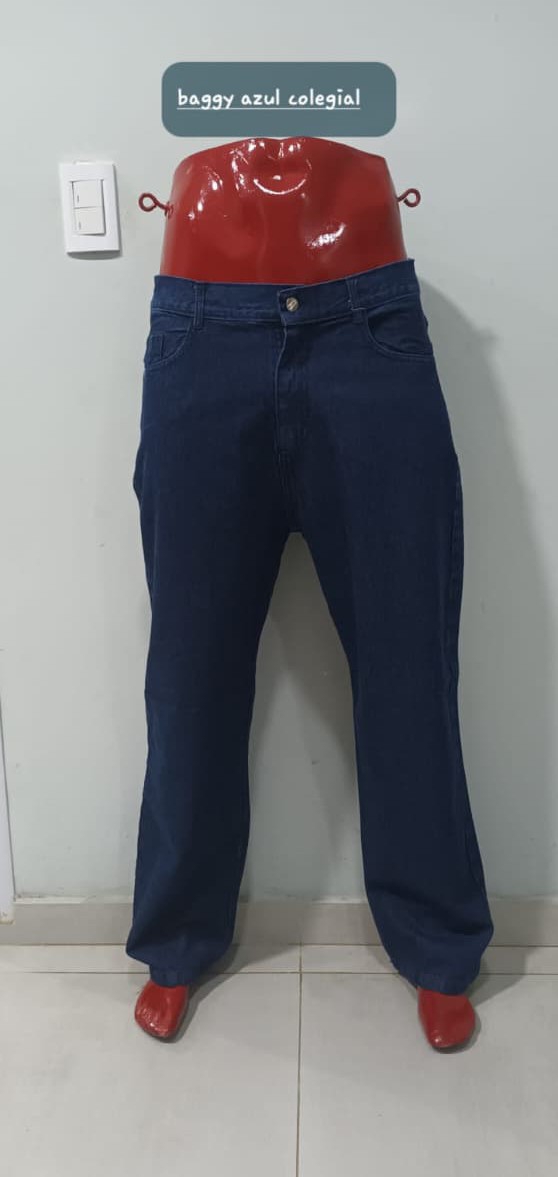 Jean Baggy Hombre Pantalón Largo Ancho Denim Bolsillos Caballero Mayoristas Hotsale - Imagen 9