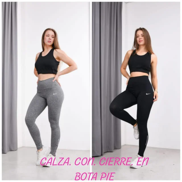 Calza. Con. Cierre. En. Botapie ( Licra/70. Calidad. Premium)