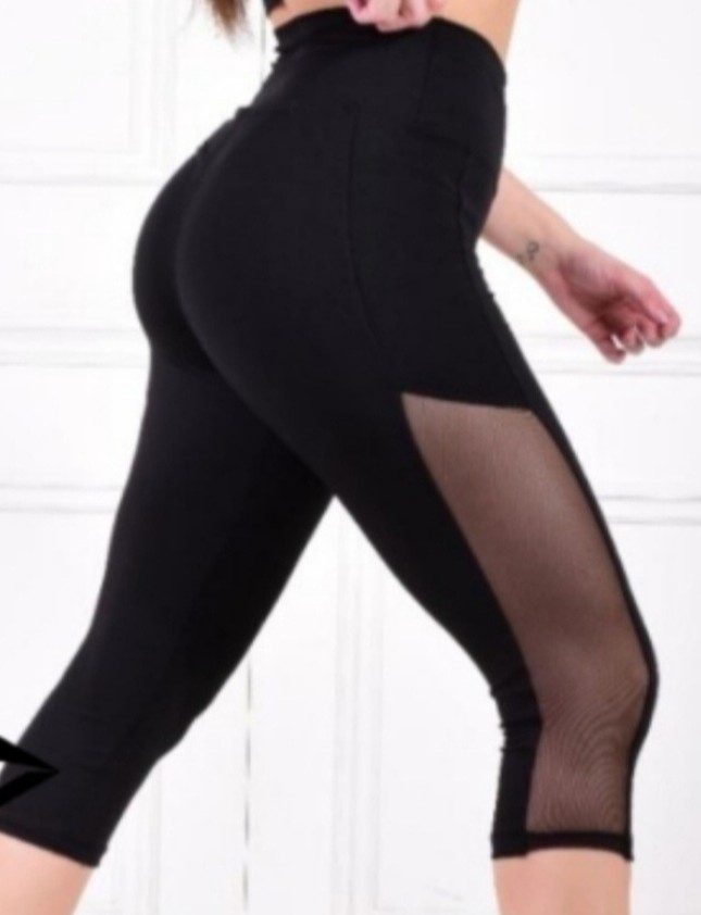 Capri Laycra Diseño Luna Excelente Calidad Tiro Alto - Imagen 3