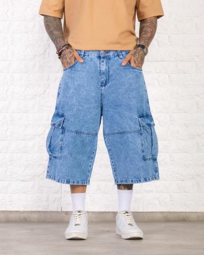 Art. 400 - 3/4 Bermuda Baggy Azul