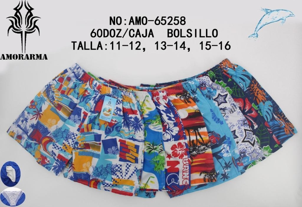 Shorts de Baño de Hombres, Juveniles y Niños - Imagen 2