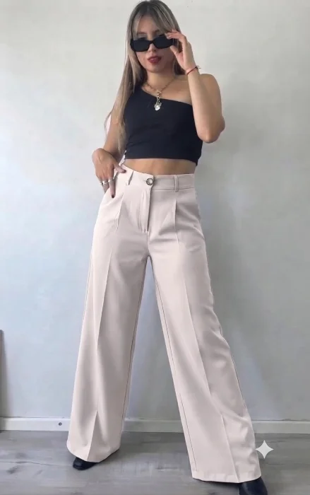 Pantalones Crep Sastrero
