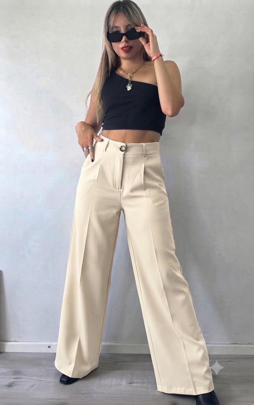 Pantalones Crep Sastrero - Imagen 3