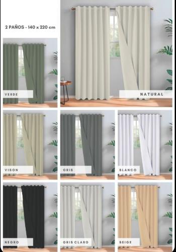 Cortinas Black Out - Miniatura 2