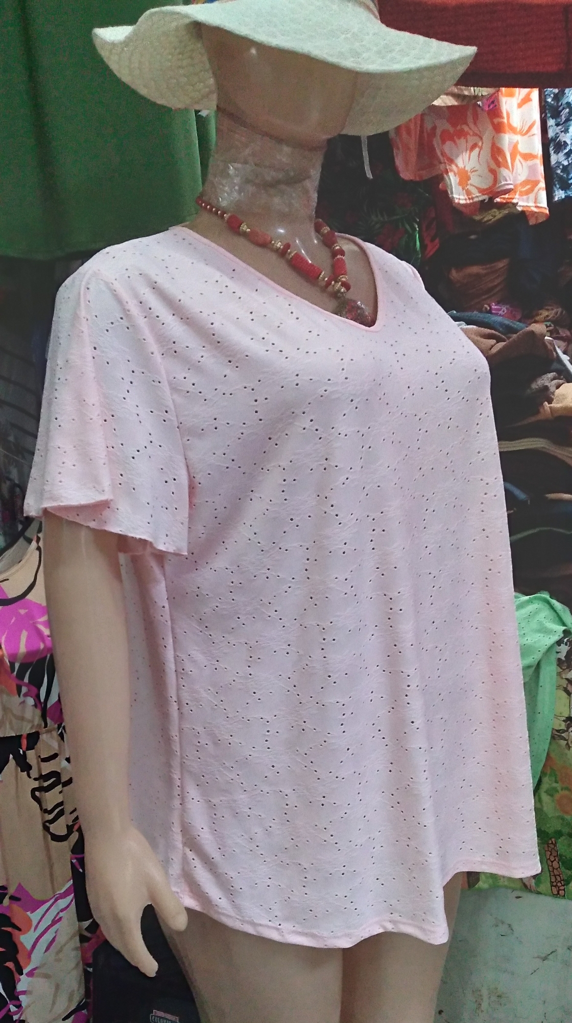 Remera de Broderie Talles Especiales - Imagen 3