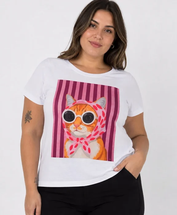 Remeras Manga Corta Estampada