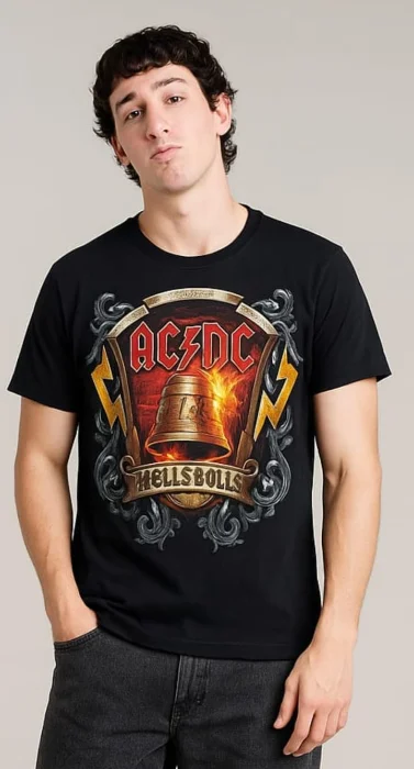 Remeras Basica Rock (ac Dc)