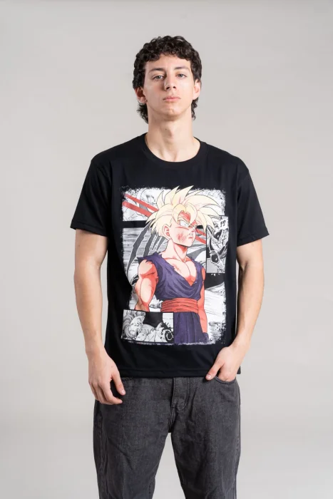 Remera Basica ( Gohan Super Saiyen)