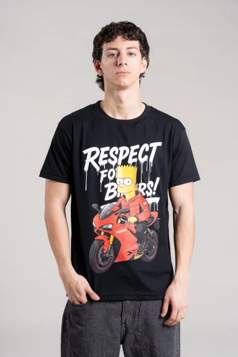 Remera Basica (bart Simpson)