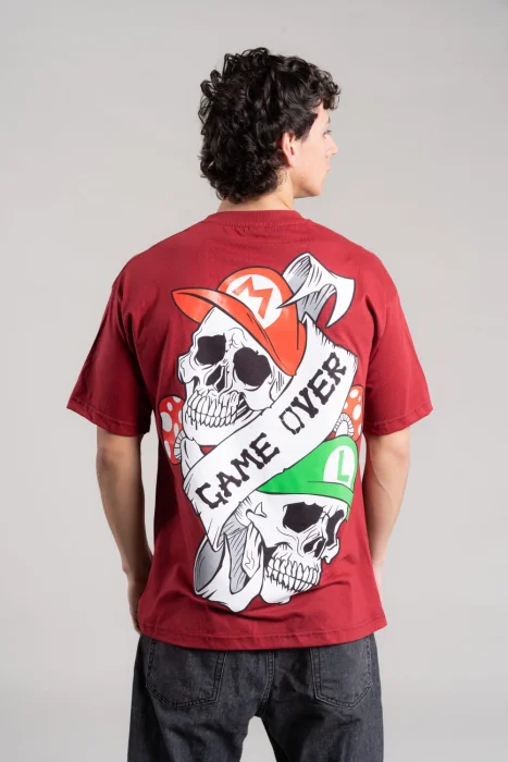 Remeras Overzise (mario Bross)