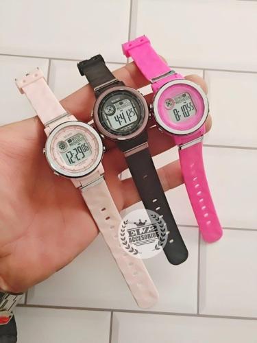 Reloj Deportivo Resistente al Agua con Cronometro y Luz Redondo