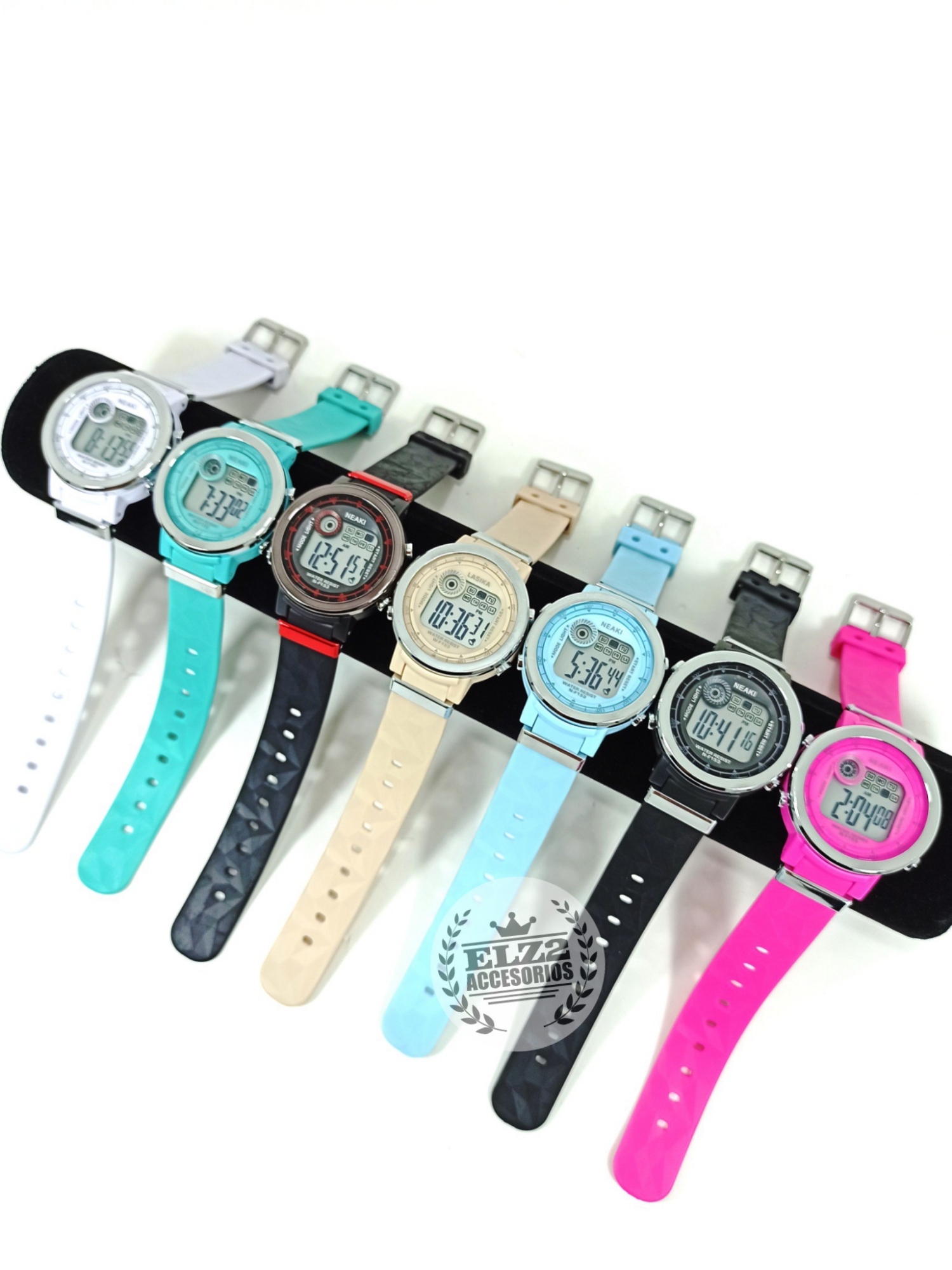 Reloj Deportivo Resistente al Agua con Cronometro y Luz Redondo - Imagen 3