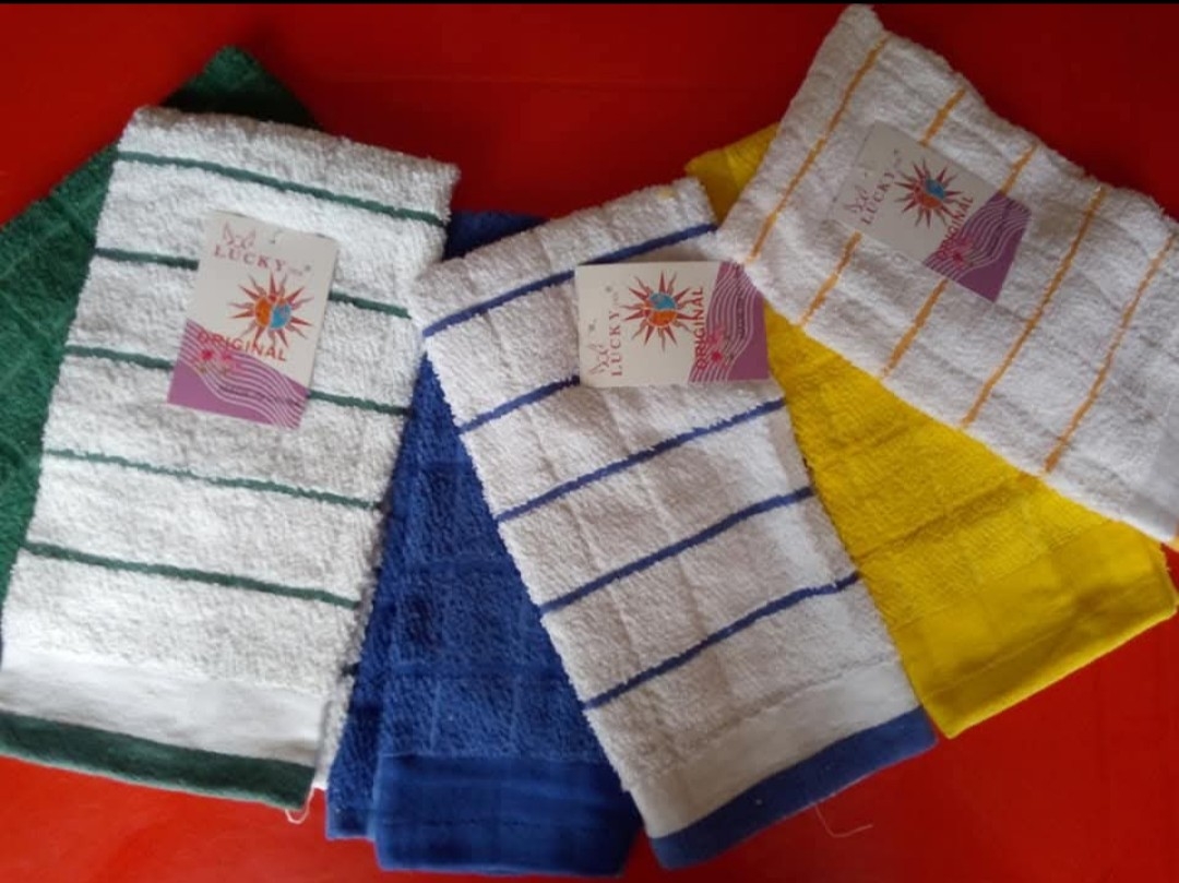 Repasador Set Bicolor Cuadros Algodón 100% - Imagen 6