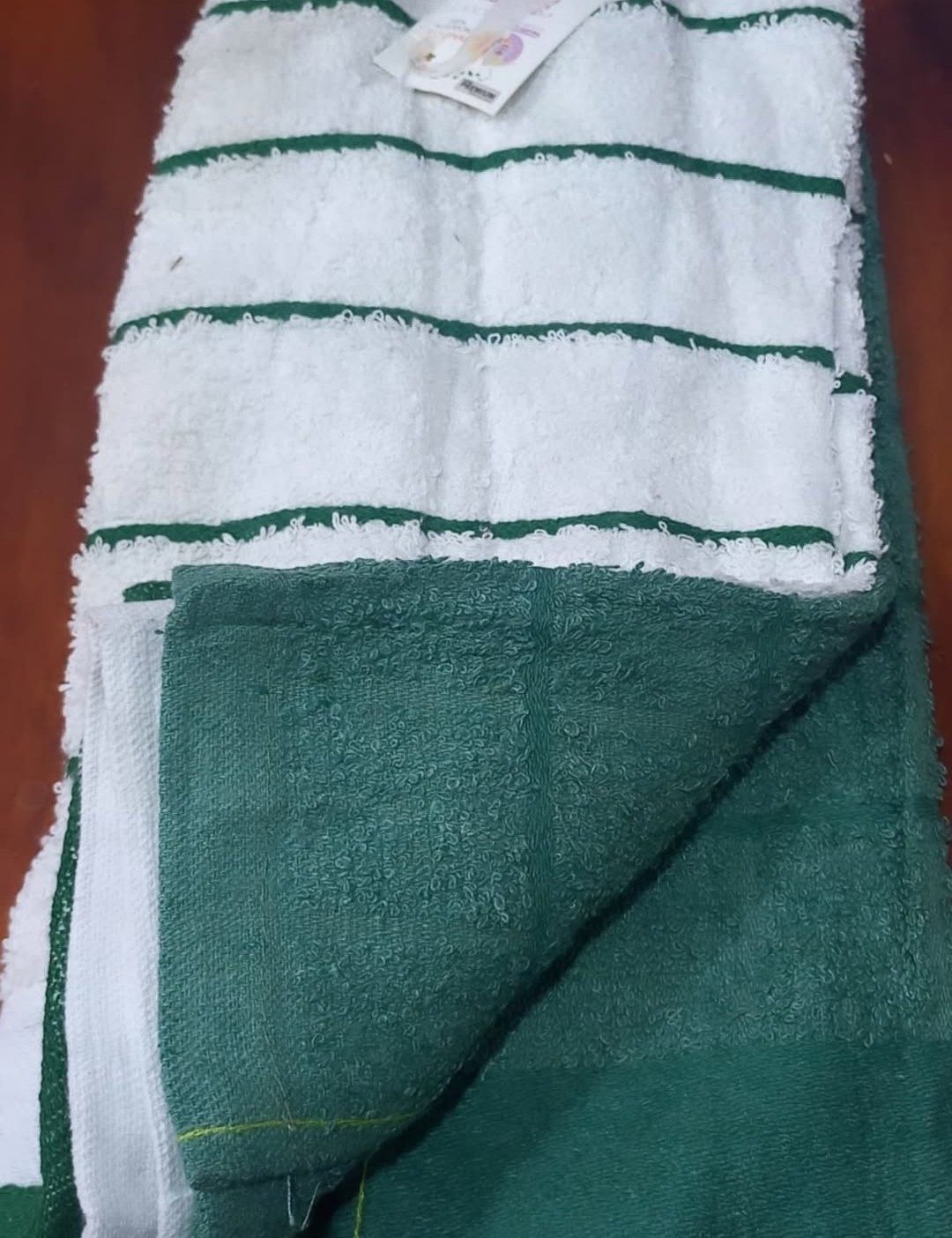 Repasador Set Bicolor Cuadros Algodón 100% - Imagen 3