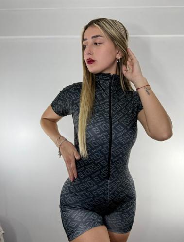 Catsuit F(gris Oscuro)
