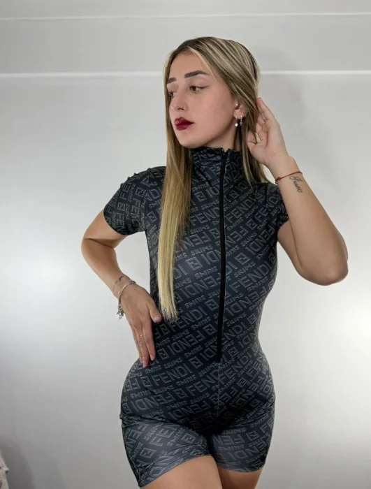 Catsuit F(gris Oscuro)