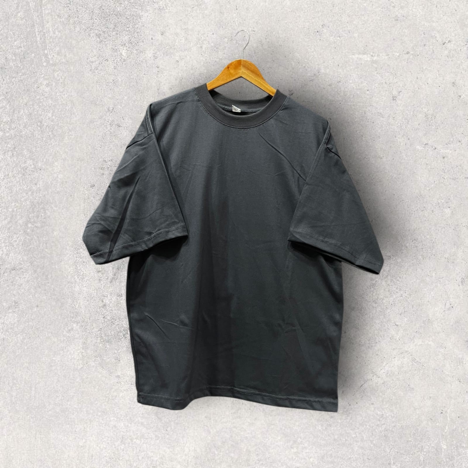 Remera  Obersize  Alogodón Peinado 20/1 - Imagen 2