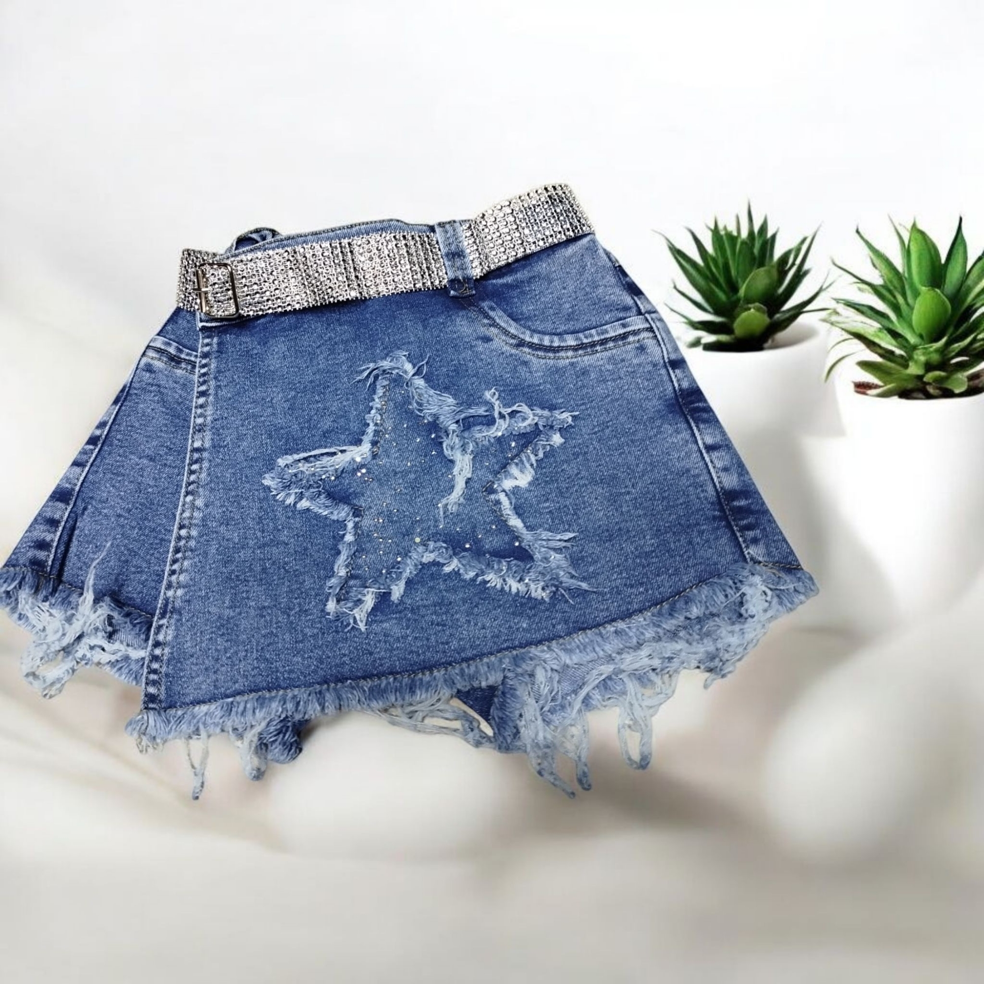 Shortpollera de Nena con Estrella Desflecada - Imagen 2