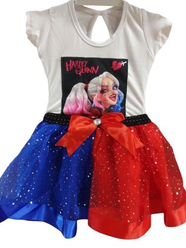 Disfraz de Harley Quinn,novia de Chucky,merlina