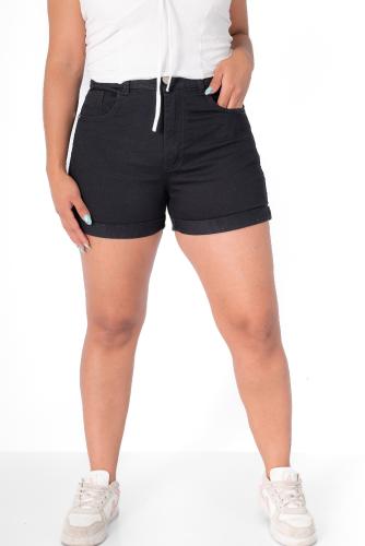 Short Liso Negro