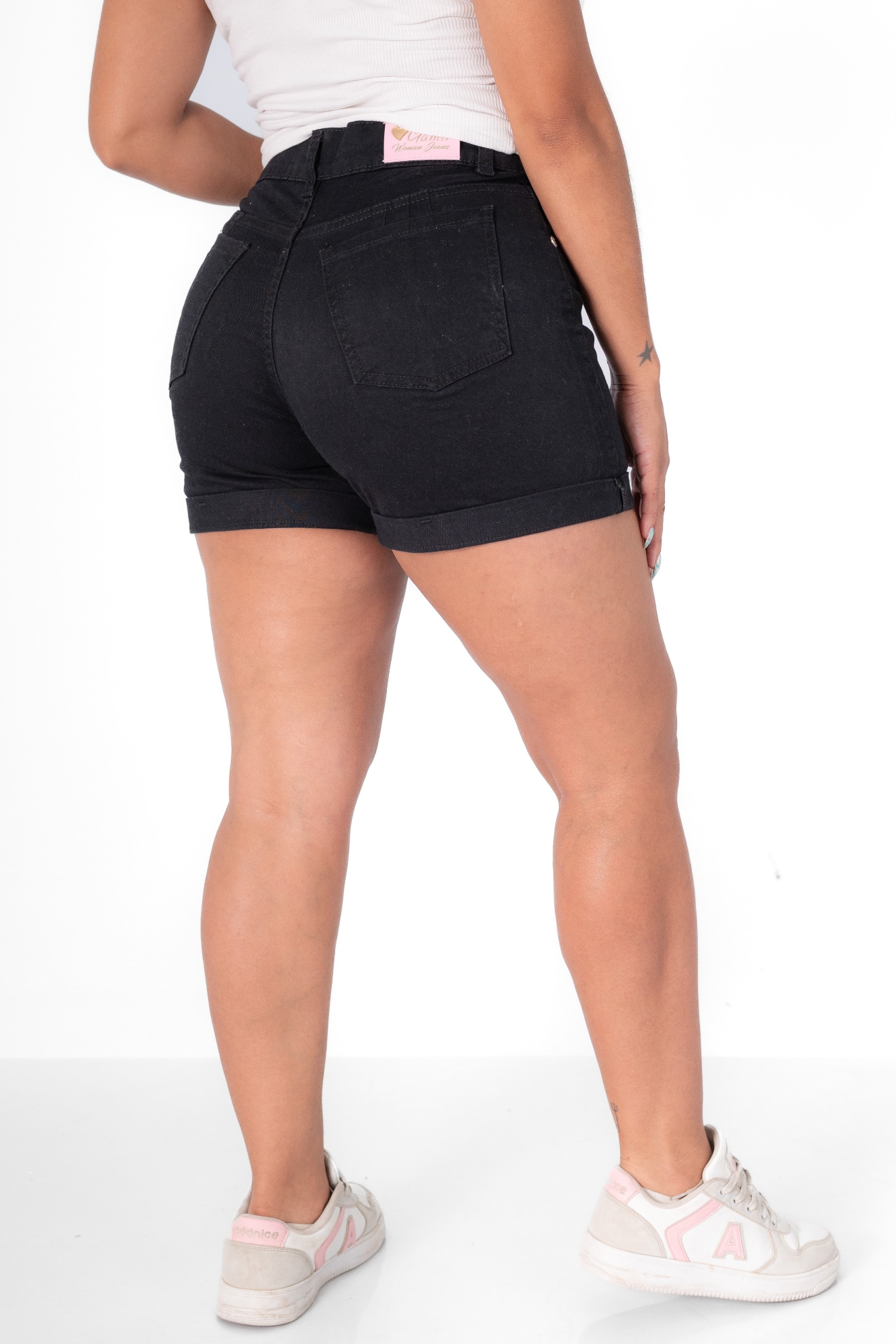 Short Liso Negro - Imagen 3