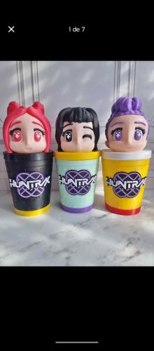 Vasos K-pop  Impresos en 3d