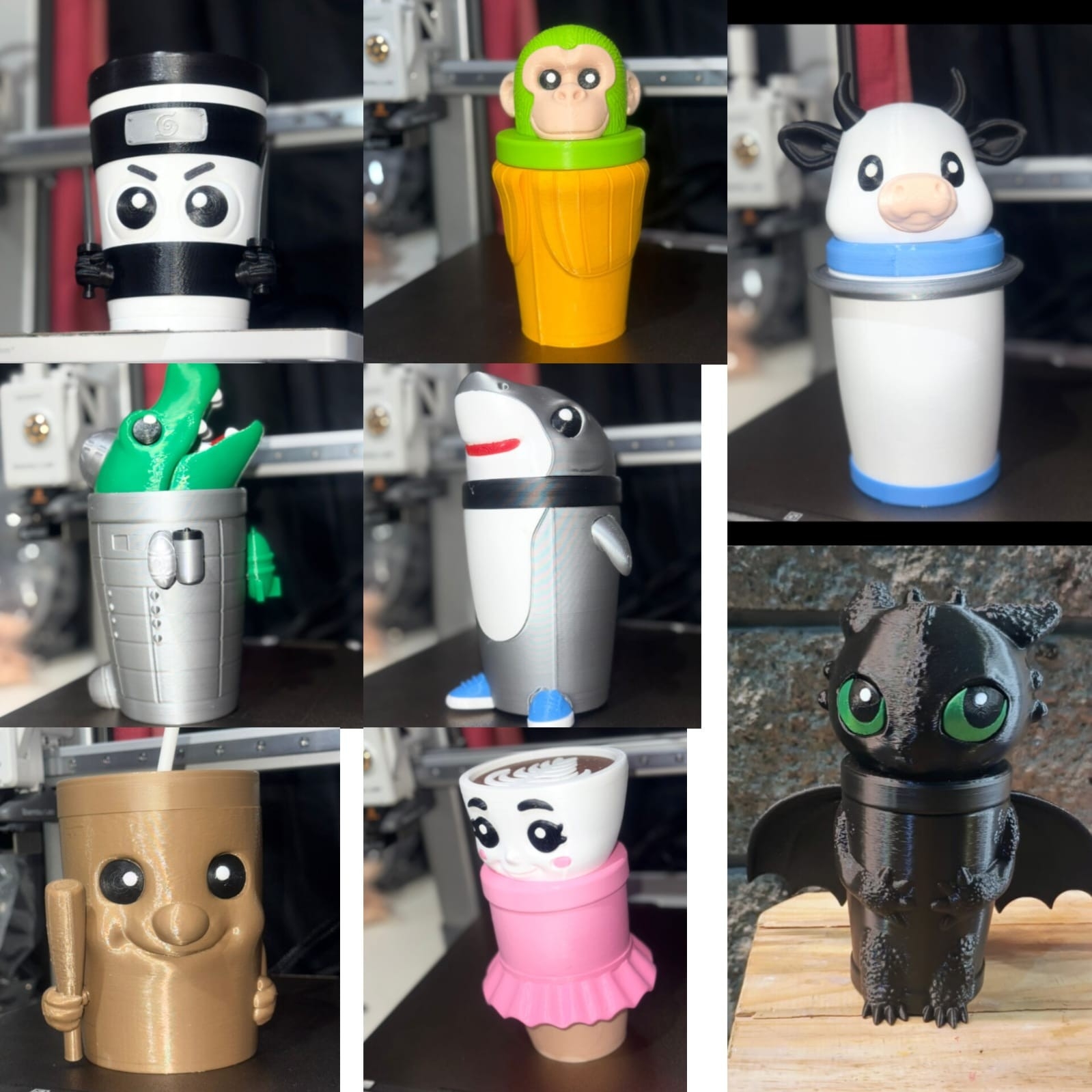 Vasos K-pop  Impresos en 3d - Imagen 3