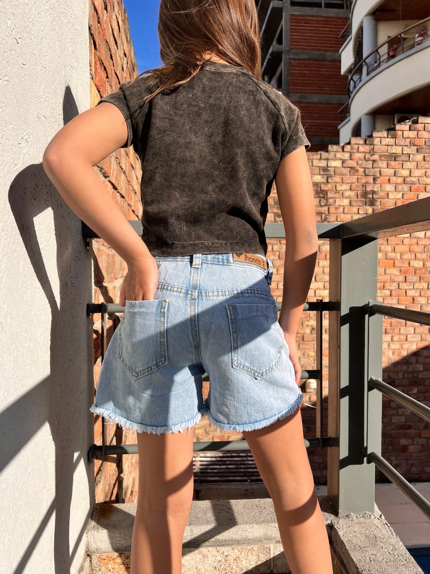 Short Celeste B/delantero Nena - Imagen 2