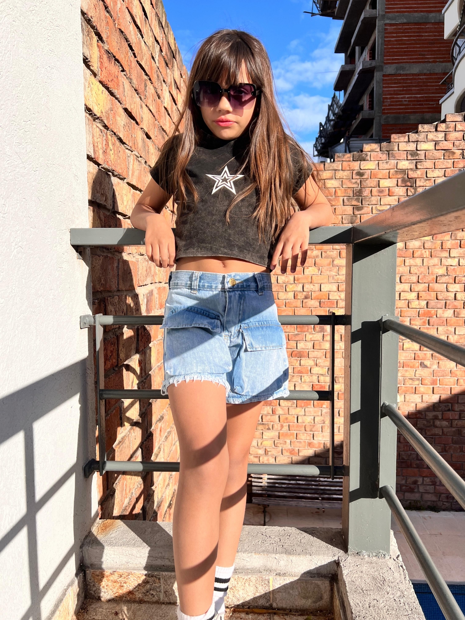 Short Celeste B/delantero Nena - Imagen 7