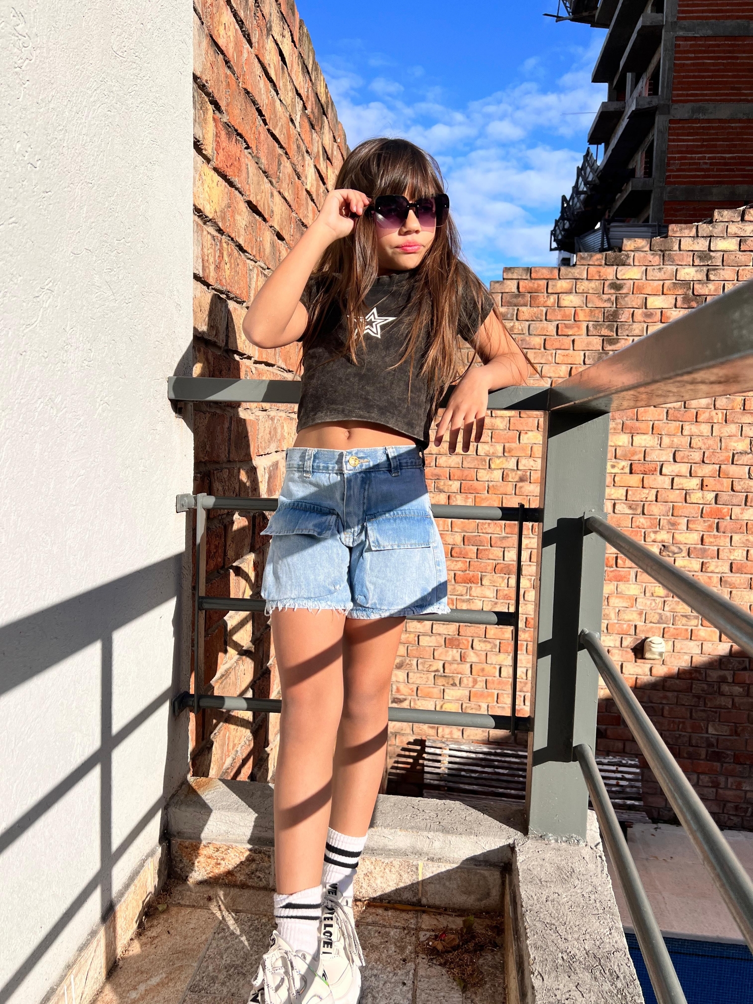 Short Celeste B/delantero Nena - Imagen 8