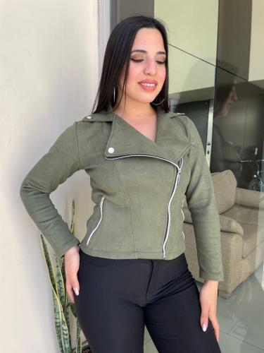 Campera Gamuzada