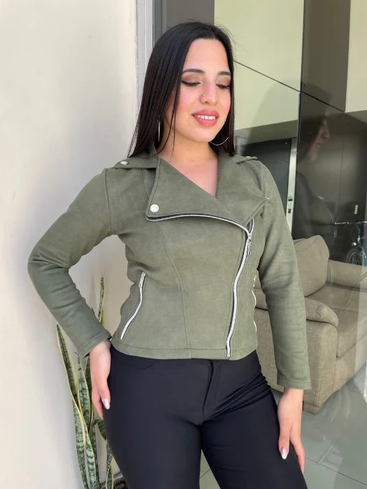 Campera Gamuzada