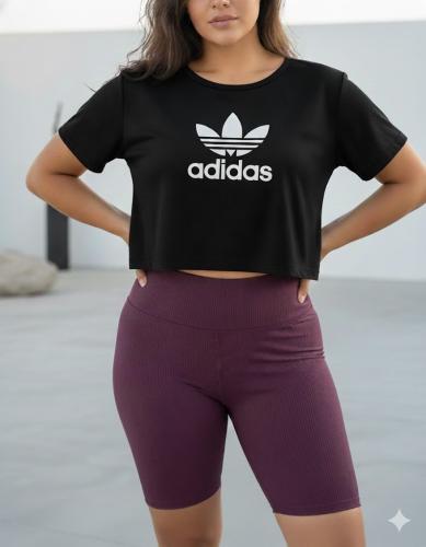 Remera Adidas Dryfit Crop (con Bolsa) - Miniatura 3