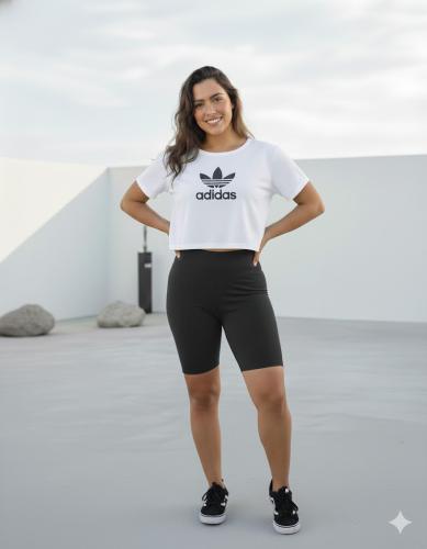 Remera Adidas Dryfit Crop (con Bolsa) - Miniatura 4