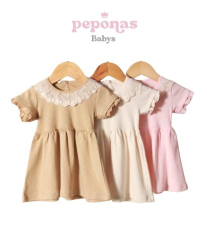 Vestido Puntilla Bebe